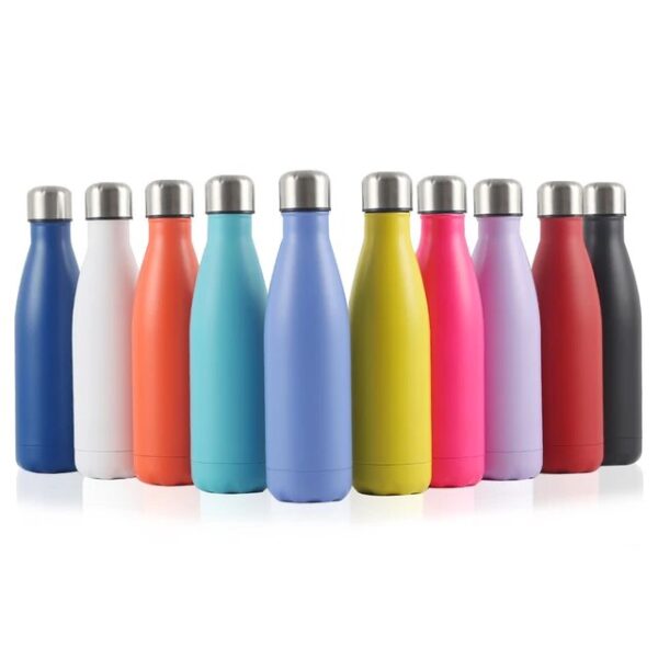 Botella de acero inoxidable colores